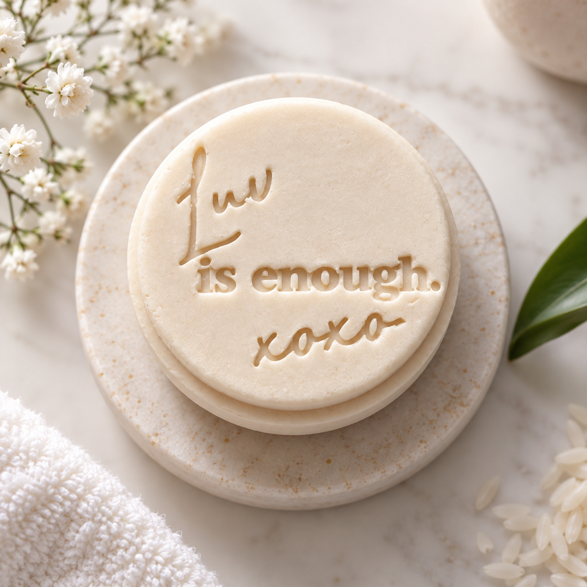 Bare Roots Shampoo Bar (without bamboo dish)