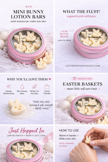 Travel Lotion Bars